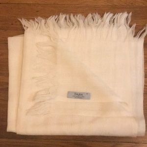 Cream Bajra Wool Scarf